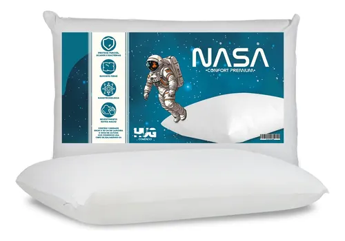 Travesseiro Nasa Viscoelástico Antialérgico