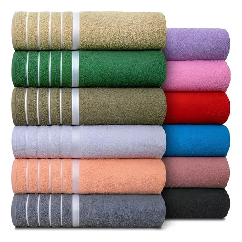 Kit 4 Toalhas de Banho Gigantes 80x150 cm