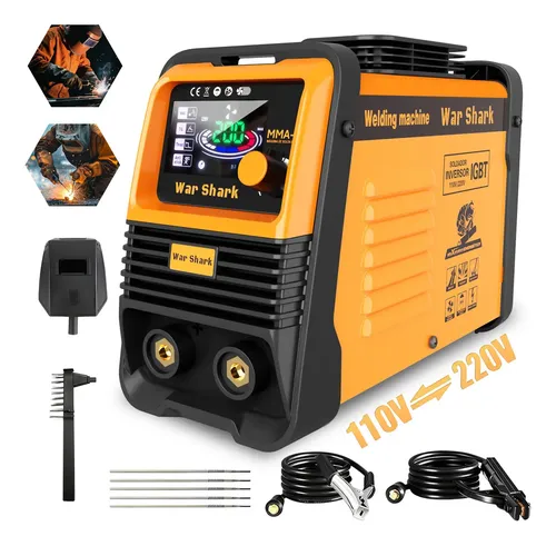 Máquina de Solda Inversora Portátil War Shark Bivolt